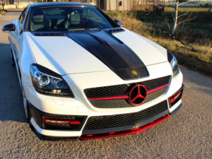 Mercedes Benz SLK Bumper Air Intake - Front - Carbon Fiber - R172